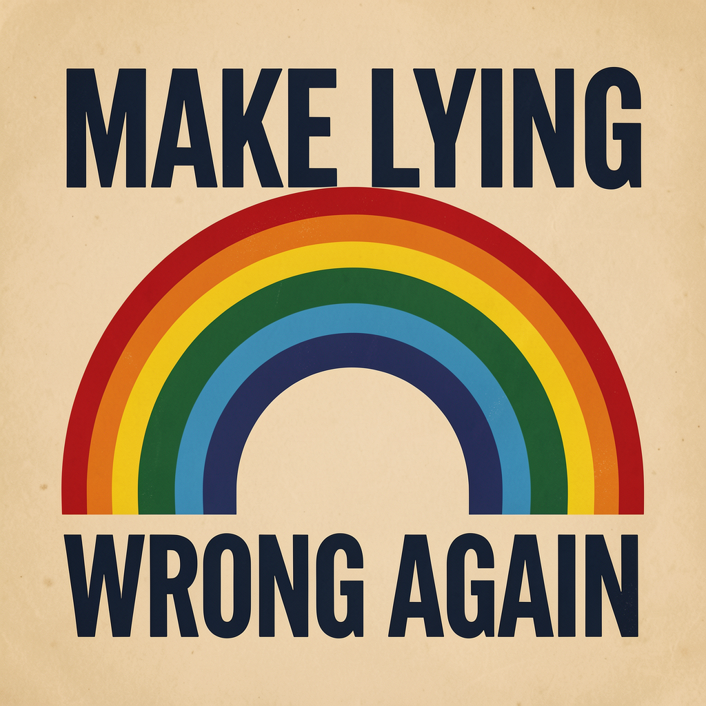Make Lying Wrong Again Tee