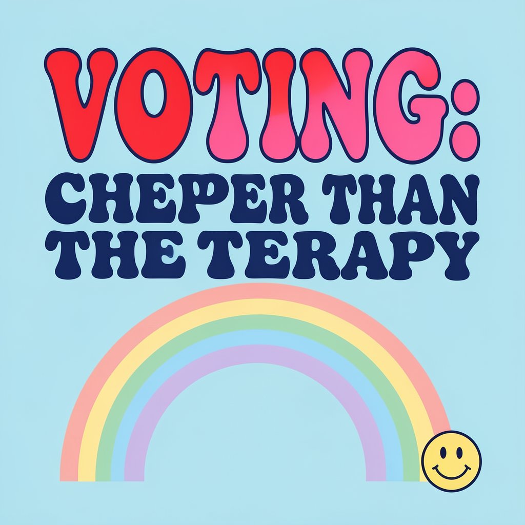 Voting Cheaper Than Therapy Tee