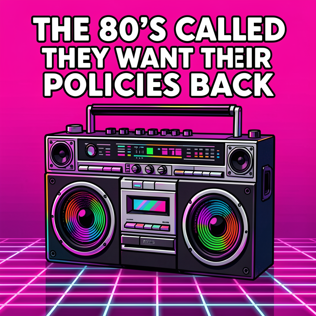 The 80s Called They Want Their Policies Back Tee