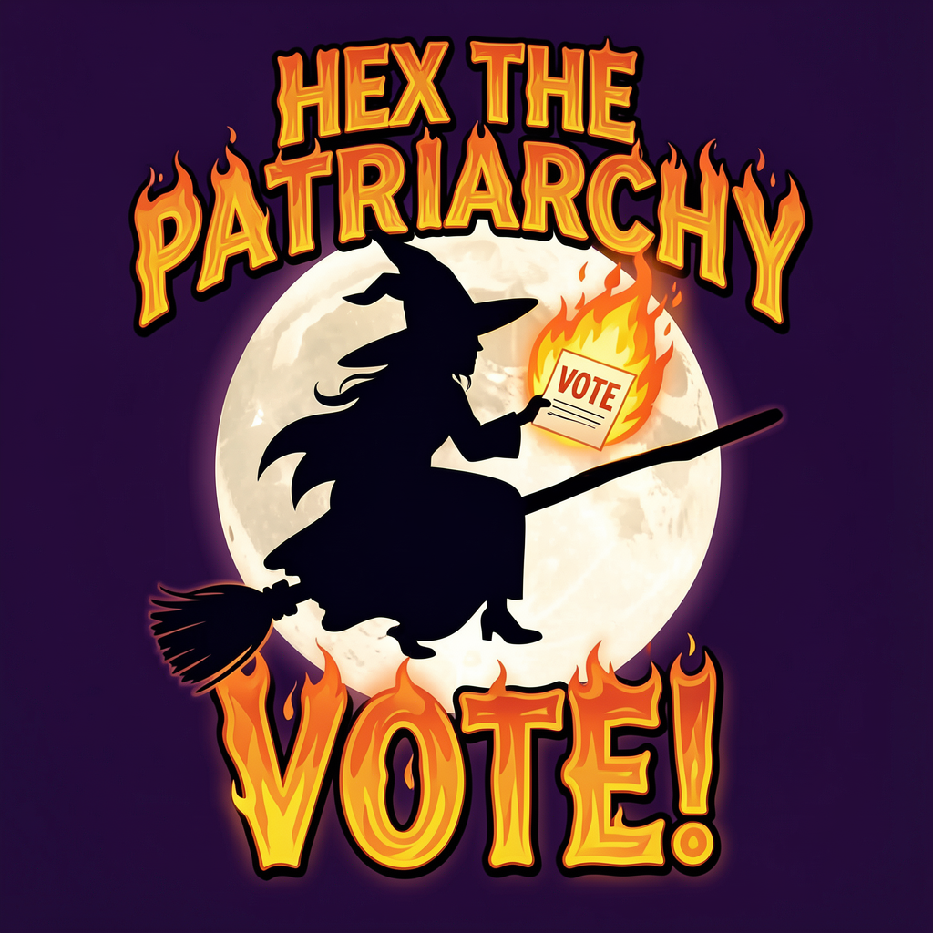 Hex The Patriarchy Vote Tee