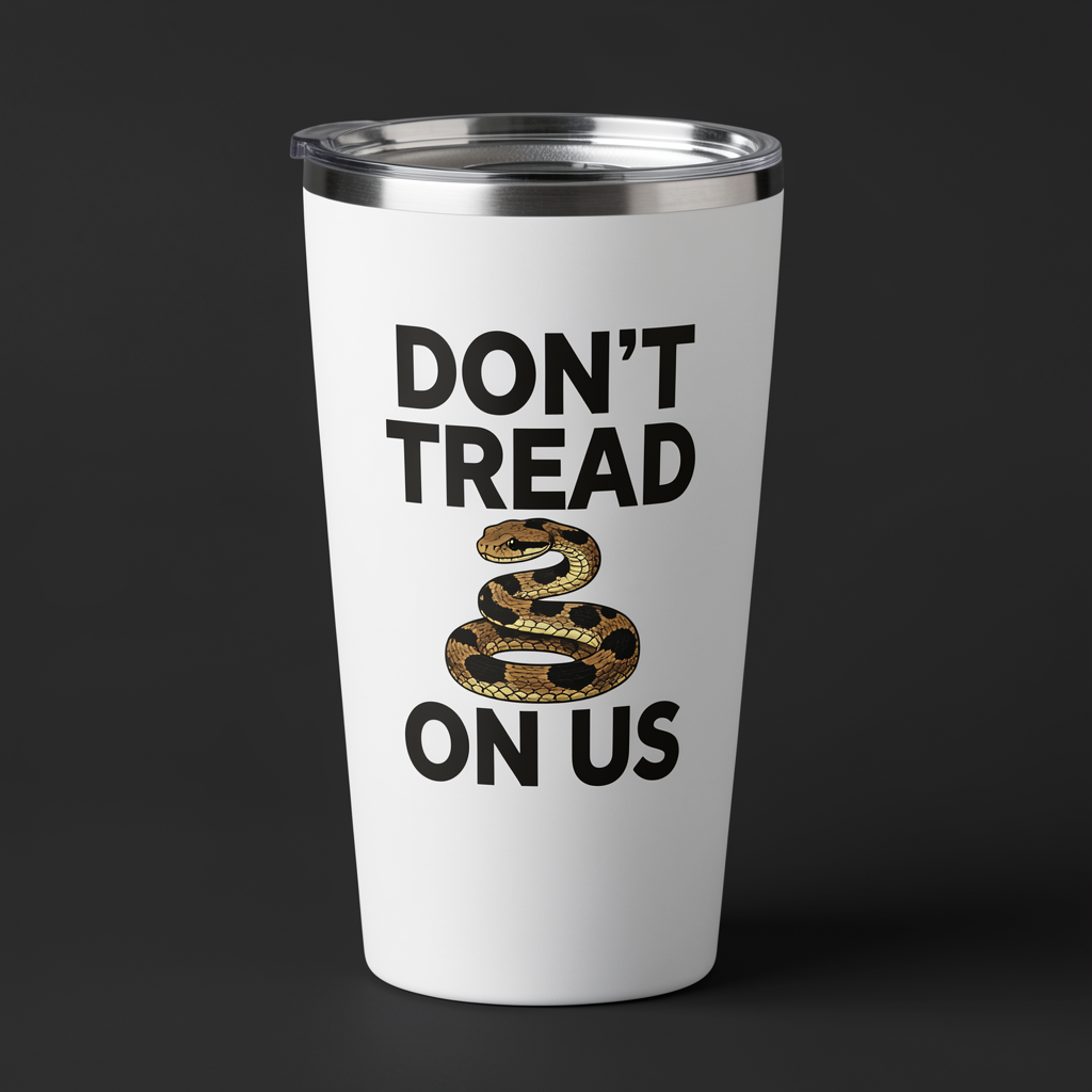 Dont Tread On Us Tumbler