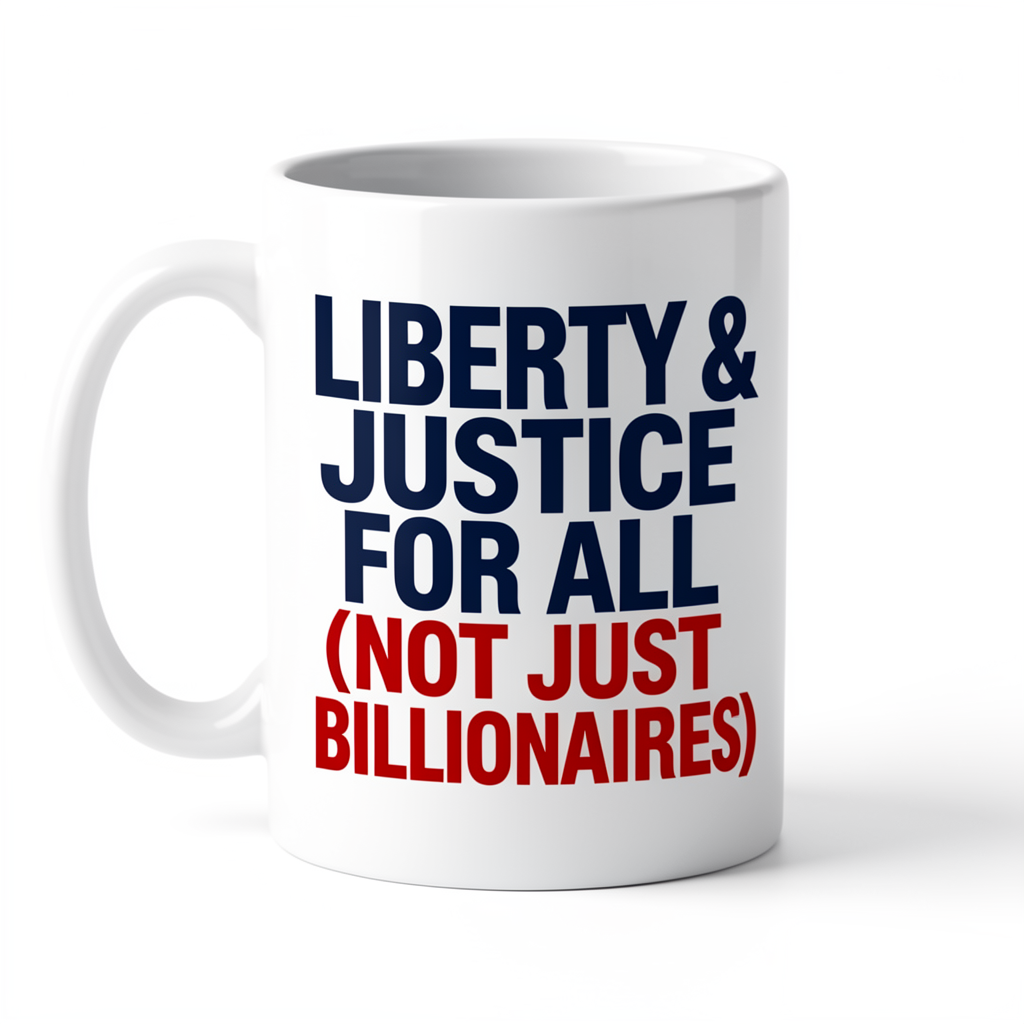 Liberty and Justice For All Mug