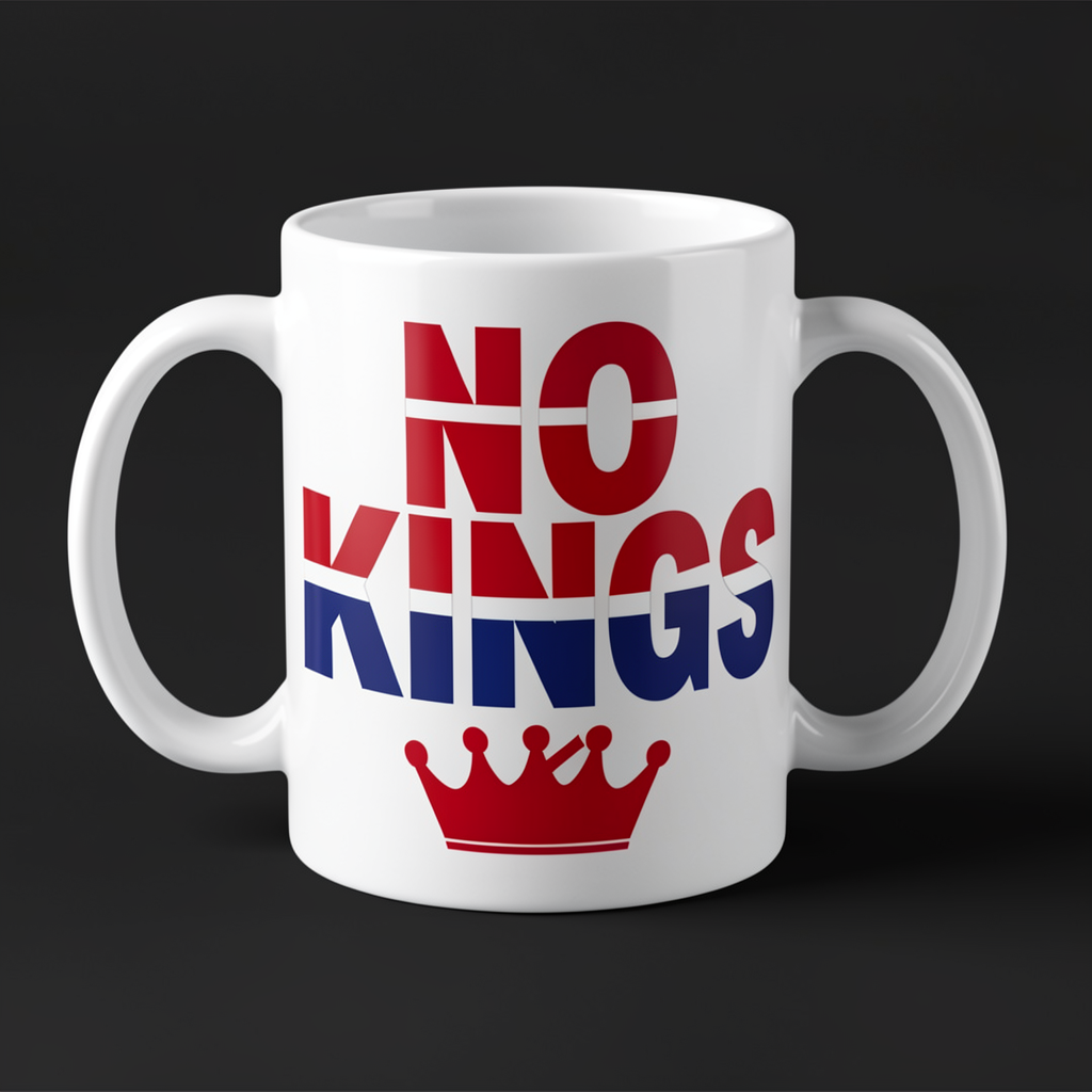 No Kings Ceramic Mug