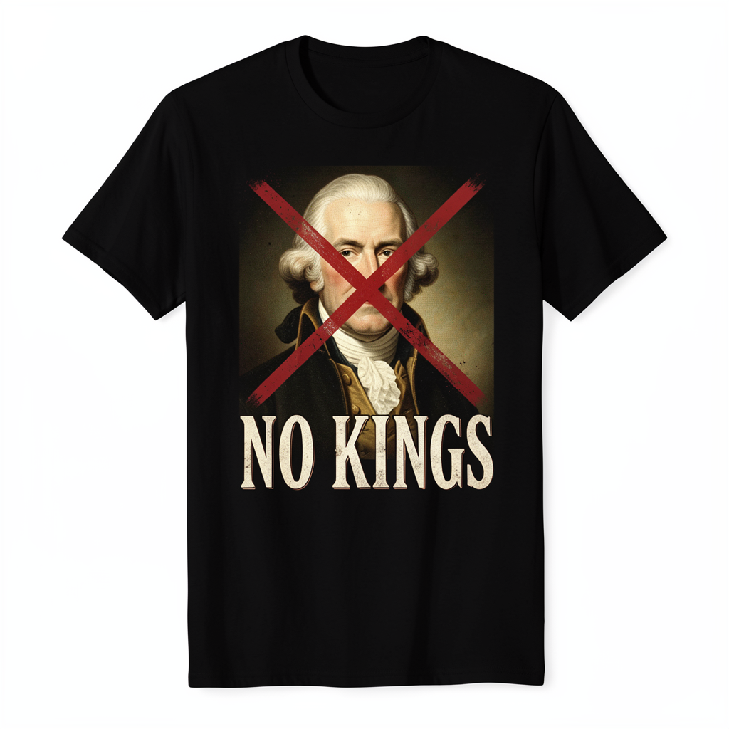 No Kings Portrait T-Shirt