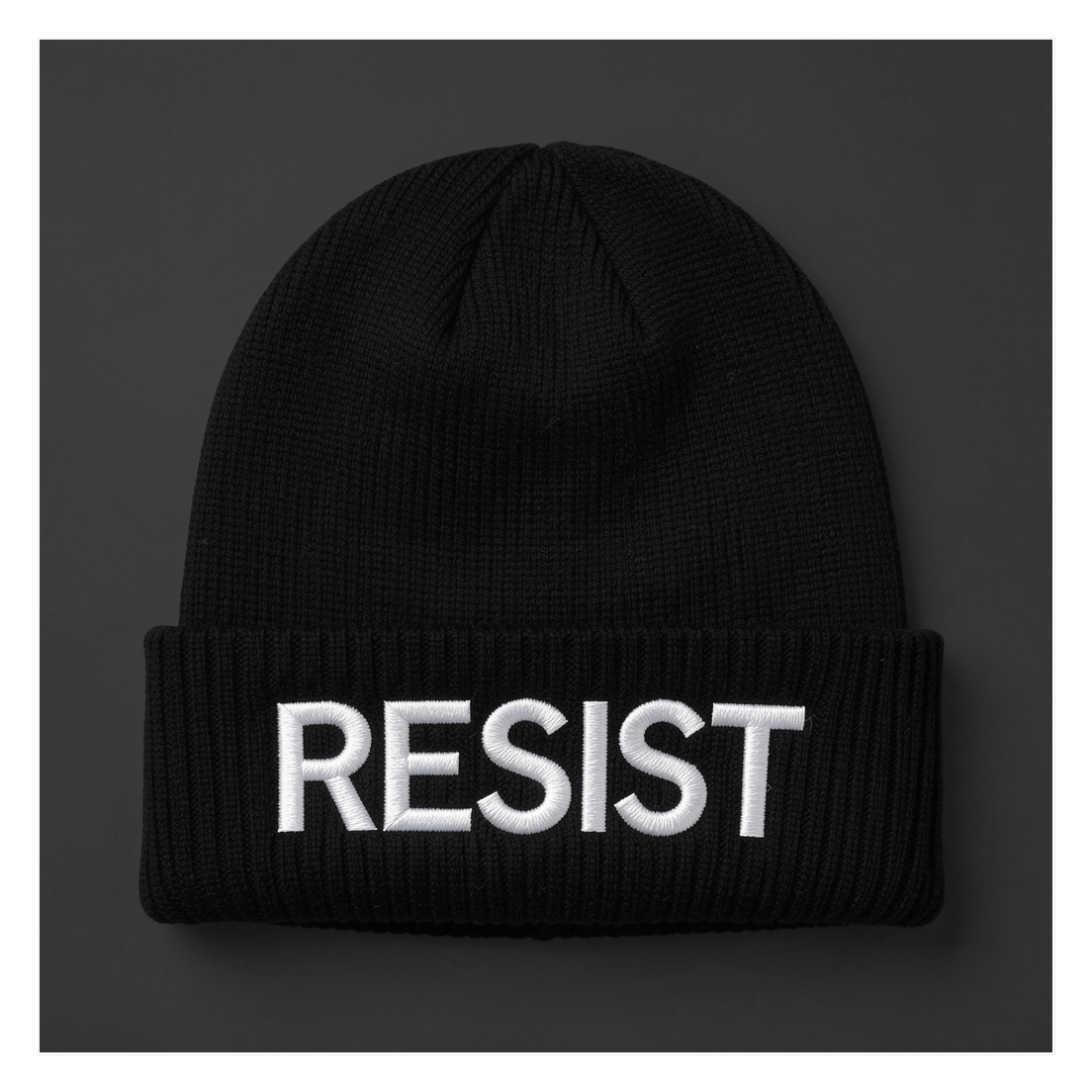 Resist Knit Beanie