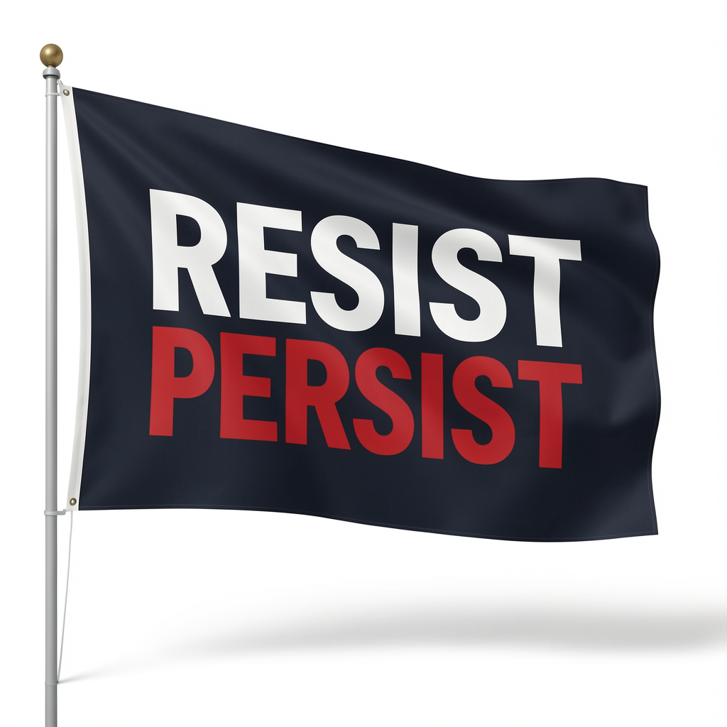 Resist & Persist Flag