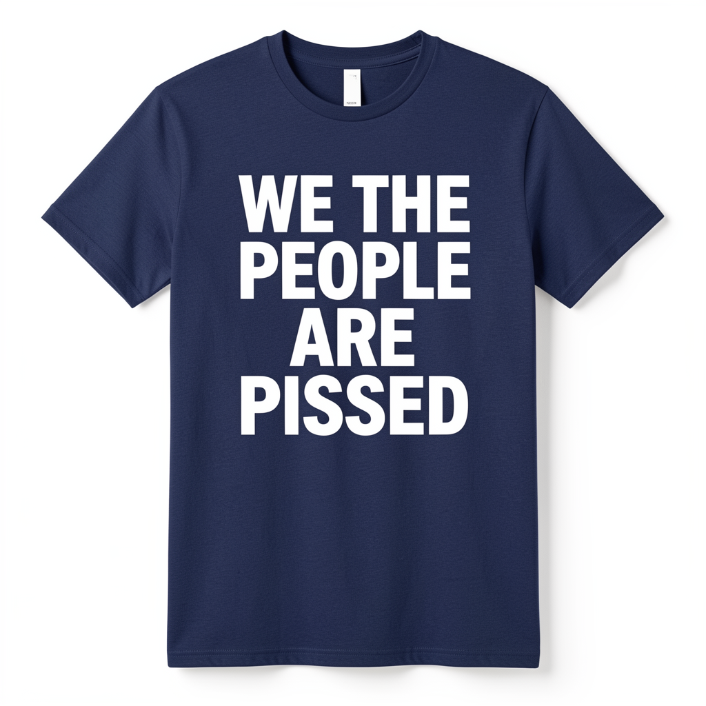 We The People Are Pissed